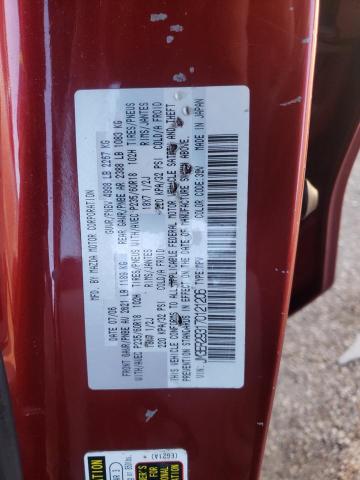 JM3ER293170121206 - 2007 MAZDA CX-7 RED photo 12