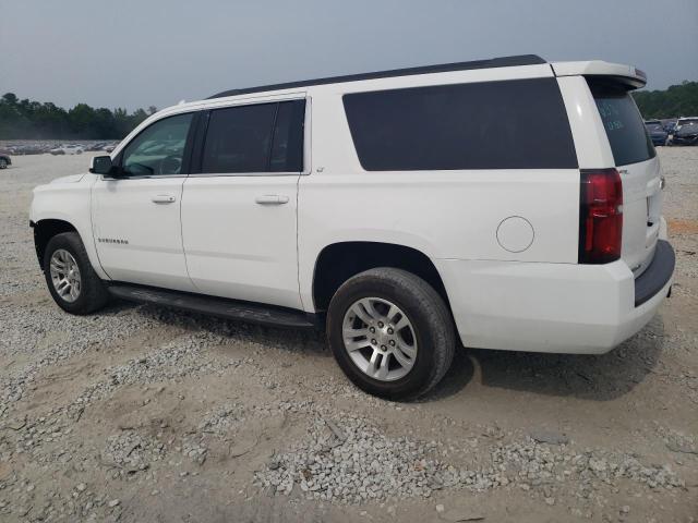 1GNSCHKCXJR363769 - 2018 CHEVROLET SUBURBAN C1500 LT WHITE photo 2