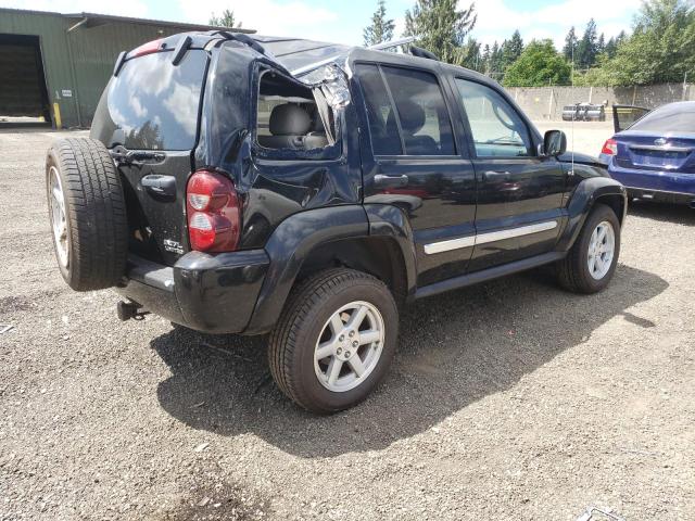 1J4GL58K75W574036 - 2005 JEEP LIBERTY LIMITED BLACK photo 3