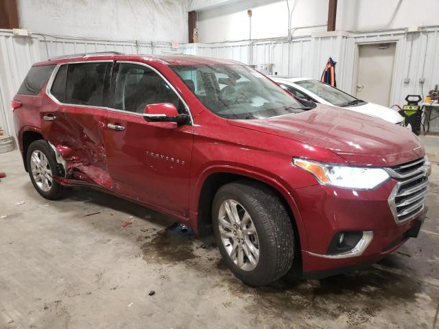 1GNEVJKW8KJ185319 - 2019 CHEVROLET TRAVERSE HIGH COUNTRY RED photo 4