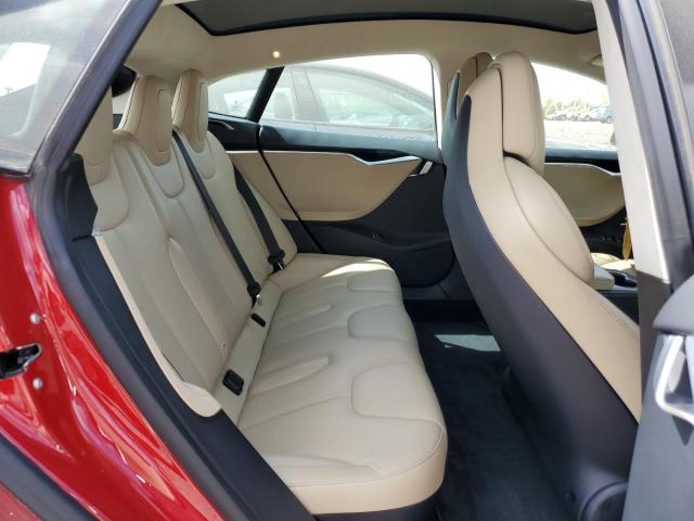 5YJSA1E2XHF193499 - 2017 TESLA MODEL S Կարմիր լուսանկար 10