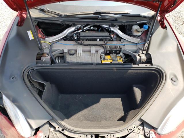 5YJSA1E2XHF193499 - 2017 TESLA MODEL S Կարմիր լուսանկար 11