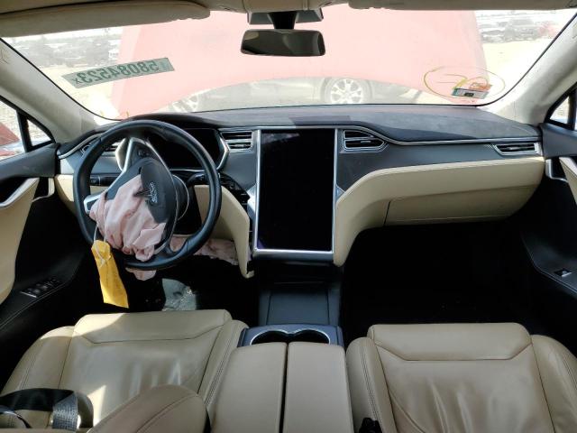 5YJSA1E2XHF193499 - 2017 TESLA MODEL S Կարմիր լուսանկար 8