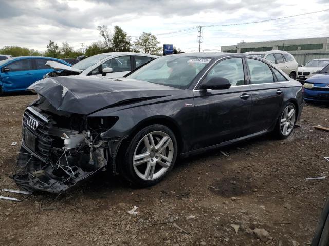 WAUHGAFC5FN008805 - 2015 AUDI A6 PRESTIGE გრაფიტი ფოტო 1