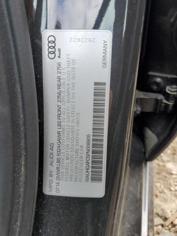 WAUHGAFC5FN008805 - 2015 AUDI A6 PRESTIGE გრაფიტი ფოტო 13