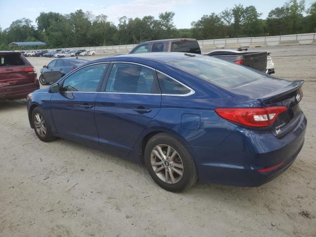 5NPE24AFXHH491038 - 2017 HYUNDAI SONATA SE BLUE photo 2