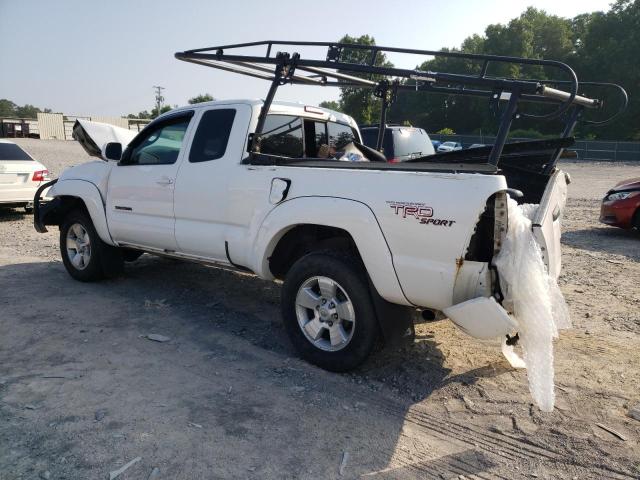 5TEUU4ENXAZ743347 - 2010 TOYOTA TACOMA ACCESS CAB თეთრი ფოტო 2