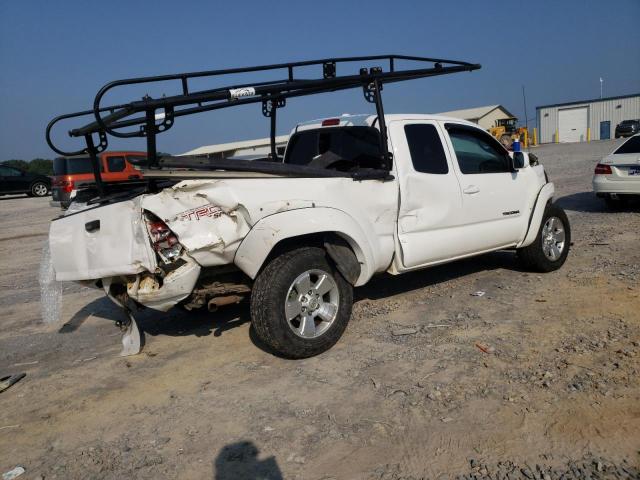 5TEUU4ENXAZ743347 - 2010 TOYOTA TACOMA ACCESS CAB თეთრი ფოტო 3