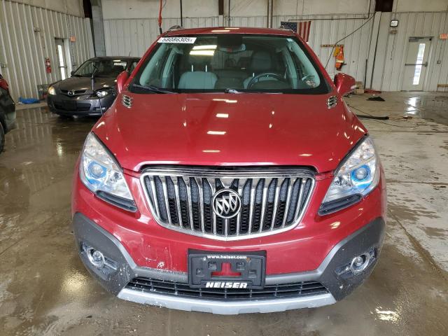 KL4CJFSB9EB570581 - 2014 BUICK ENCORE CONVENIENCE برغندي صورة 5