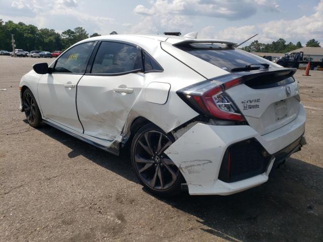 SHHFK7G41JU213384 - 2018 HONDA CIVIC SPORT 白色 照片 2