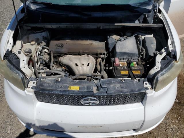 JTLKE50E281029724 - 2008 TOYOTA SCION XB WHITE photo 12