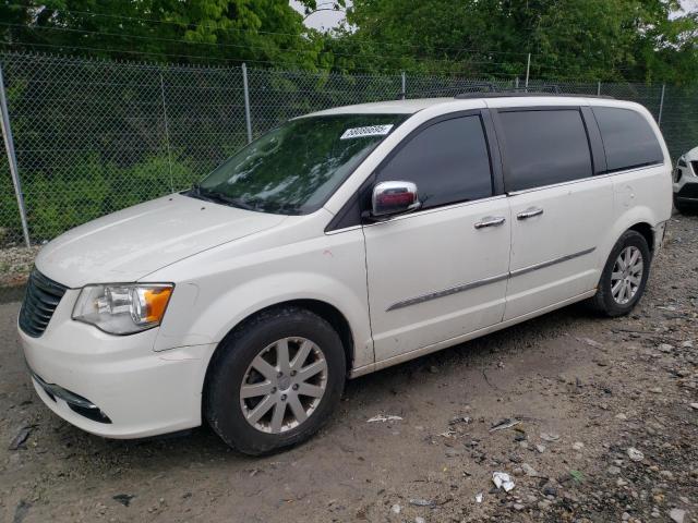 2C4RC1CG0CR106469 - 2012 CHRYSLER TOWN & COU TOURING L WHITE photo 1