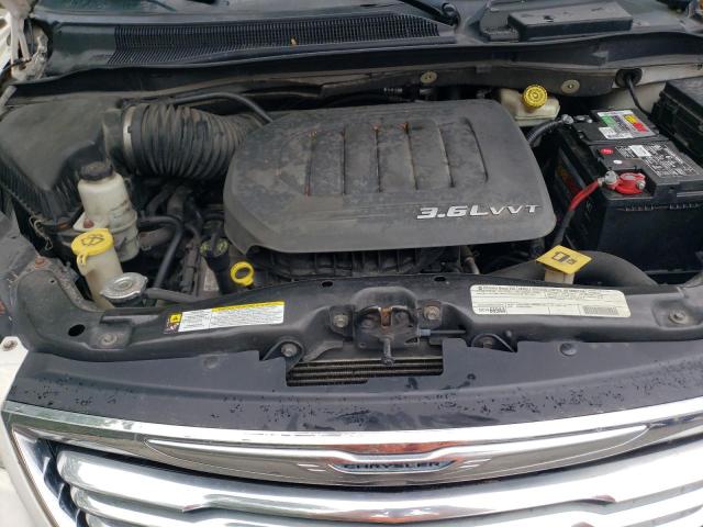 2C4RC1CG0CR106469 - 2012 CHRYSLER TOWN & COU TOURING L WHITE photo 11