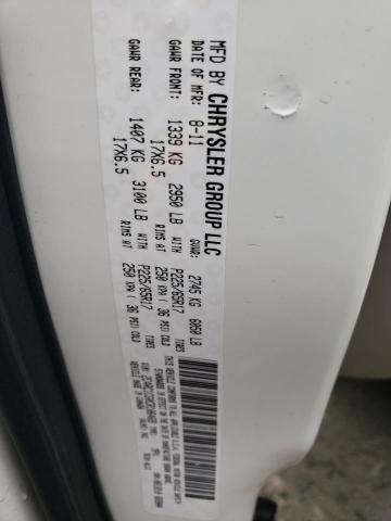 2C4RC1CG0CR106469 - 2012 CHRYSLER TOWN & COU TOURING L WHITE photo 13