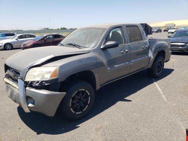 1Z7HT28K57S217543 - 2007 MITSUBISHI RAIDER LS GRAY photo 1