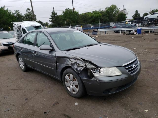 5NPET46F49H453246 - 2009 HYUNDAI SONATA GLS GRAY photo 4