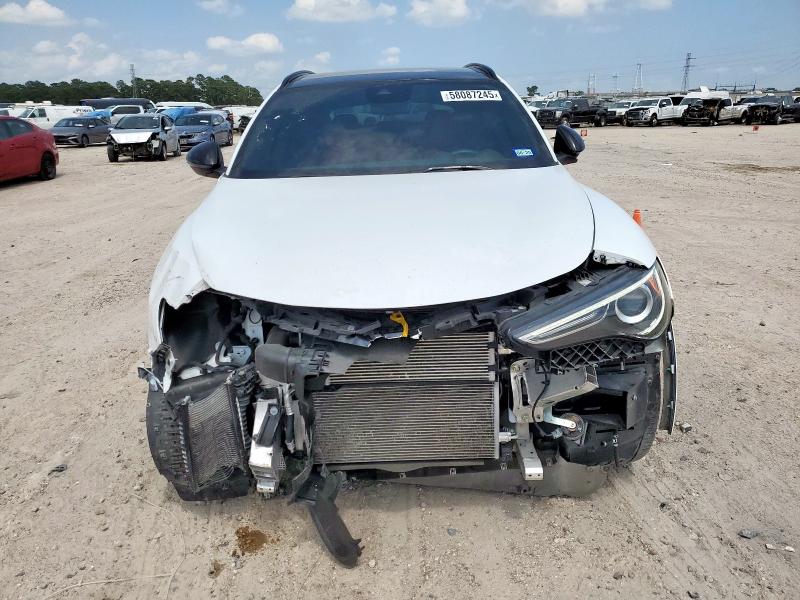 ZASPAKBN2N7D27344 - 2022 ALFA ROMEO STELVIO TI WHITE photo 5