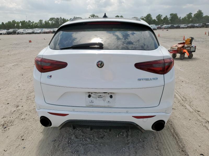 ZASPAKBN2N7D27344 - 2022 ALFA ROMEO STELVIO TI WHITE photo 6