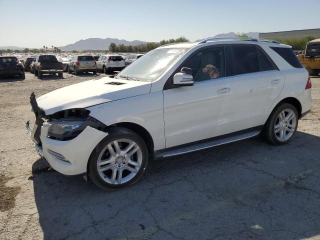 4JGDA5HB7FA460272 - 2015 MERCEDES-BENZ ML 350 4MATIC WHITE photo 1