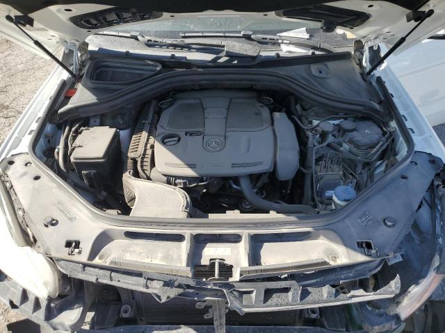 4JGDA5HB7FA460272 - 2015 MERCEDES-BENZ ML 350 4MATIC WHITE photo 12