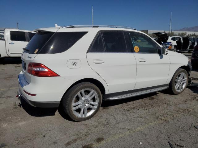 4JGDA5HB7FA460272 - 2015 MERCEDES-BENZ ML 350 4MATIC WHITE photo 3