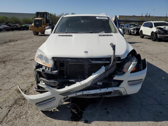 4JGDA5HB7FA460272 - 2015 MERCEDES-BENZ ML 350 4MATIC WHITE photo 5