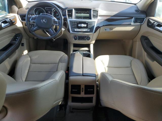 4JGDA5HB7FA460272 - 2015 MERCEDES-BENZ ML 350 4MATIC WHITE photo 8