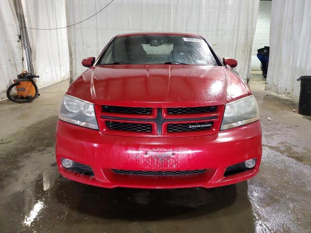 1C3CDZBGXCN119492 - 2012 DODGE AVENGER R/T RED photo 5