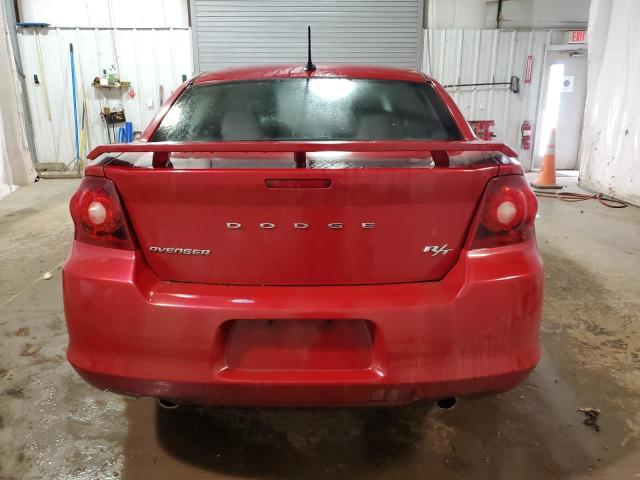 1C3CDZBGXCN119492 - 2012 DODGE AVENGER R/T RED photo 6