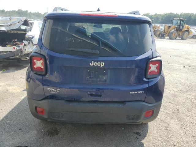 ZACNJAAB3LPL26198 - 2020 JEEP RENEGADE SPORT BLUE photo 6