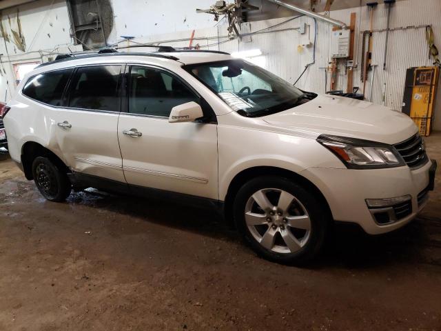 1GNKVJKD5FJ315256 - 2015 CHEVROLET TRAVERSE LTZ WHITE photo 4