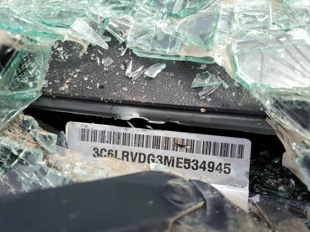 3C6LRVDG3ME534945 - 2021 RAM PROMASTER 2500 HIGH თეთრი ფოტო 12