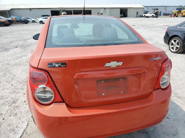 1G1JA5SH3C4113870 - 2012 CHEVROLET SONIC LS 橙色 照片 6