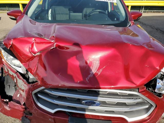 MAJ6P1UL8JC207659 - 2018 FORD ECOSPORT SE მუქწითელი ფოტო 12