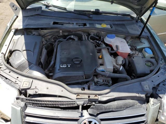 WVWPD63B32P364779 - 2002 VOLKSWAGEN PASSAT GLS GREEN photo 11