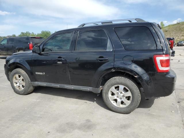 1FMCU5K33BKB98064 - 2011 FORD ESCAPE HYBRID შავი ფოტო 2