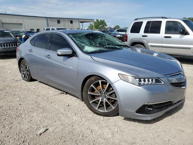 19UUB3F77FA002799 - 2015 ACURA TLX ADVANCE SILVER photo 4