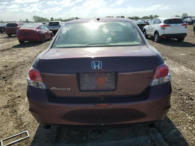 1HGCP36829A002106 - 2009 HONDA ACCORD EXL BURGUNDY photo 6