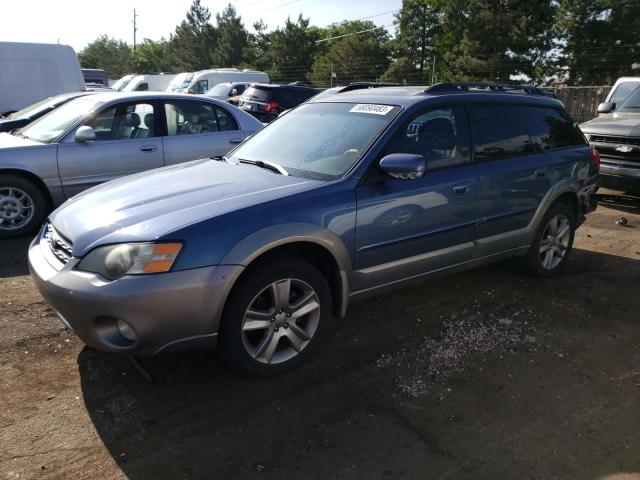 4S4BP86C854380334 - 2005 SUBARU LEGACY OUTBACK H6 R LL BEAN BLUE photo 1