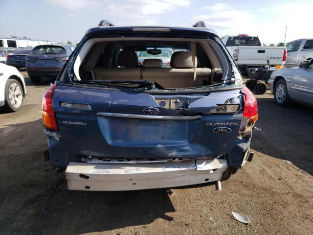 4S4BP86C854380334 - 2005 SUBARU LEGACY OUTBACK H6 R LL BEAN BLUE photo 6