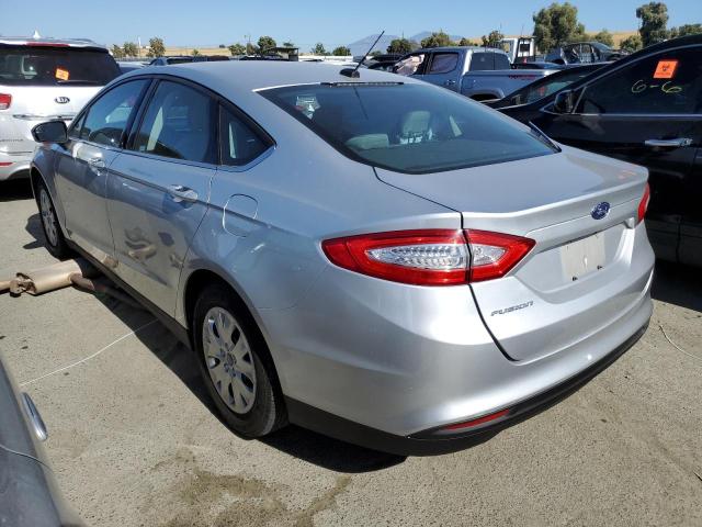 3FA6P0G79DR209306 - 2013 FORD FUSION S GRAY photo 2