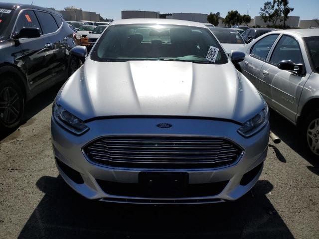 3FA6P0G79DR209306 - 2013 FORD FUSION S GRAY photo 5