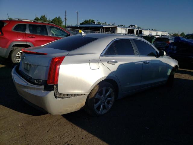 1G6AB5RA4E0150050 - 2014 CADILLAC ATS LUXURY SILVER photo 3