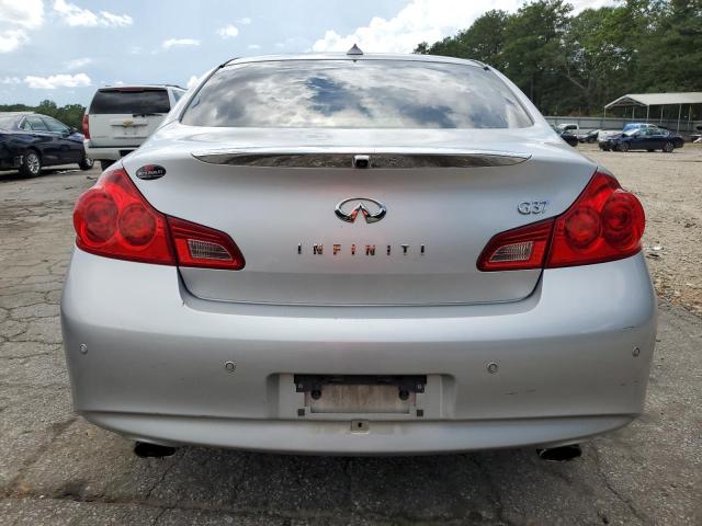 JN1CV6AP7DM711533 - 2013 INFINITI G37 BASE SILVER photo 6