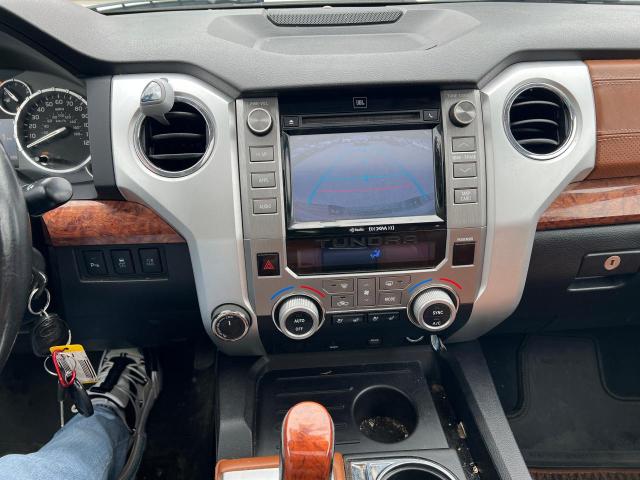 5TFAW5F13EX389991 - 2014 TOYOTA TUNDRA CREWMAX PLATINUM SILVER photo 10