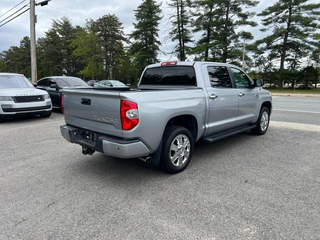 5TFAW5F13EX389991 - 2014 TOYOTA TUNDRA CREWMAX PLATINUM SILVER photo 4