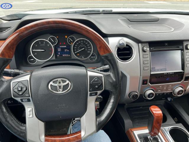 5TFAW5F13EX389991 - 2014 TOYOTA TUNDRA CREWMAX PLATINUM SILVER photo 7