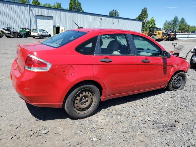 1FAHP34N88W251658 - 2008 FORD FOCUS S/SE RED photo 3