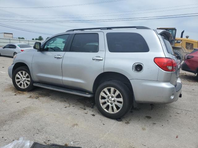 5TDDW5G17BS044847 - 2011 TOYOTA SEQUOIA PLATINUM SILVER photo 2