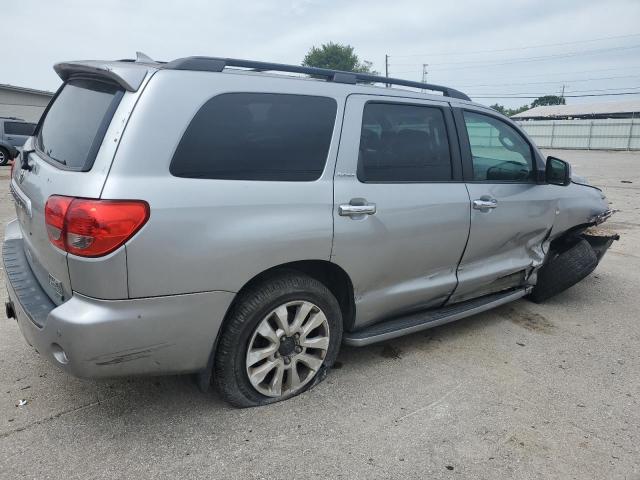 5TDDW5G17BS044847 - 2011 TOYOTA SEQUOIA PLATINUM SILVER photo 3